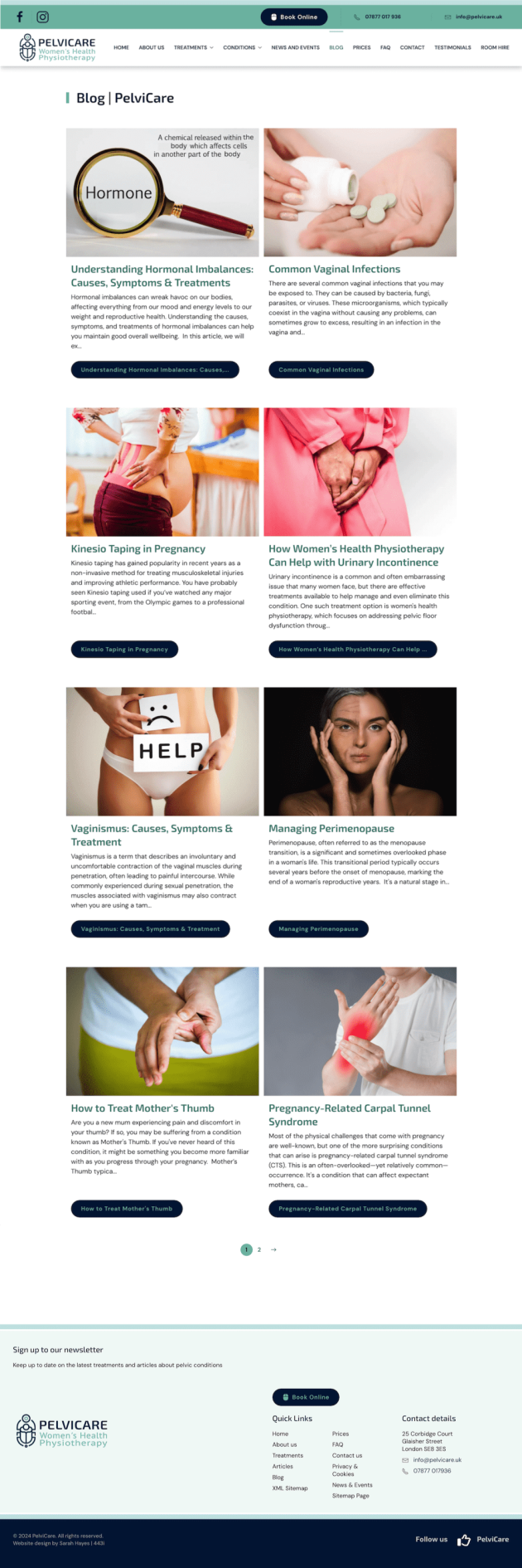 Pelvicare Blog