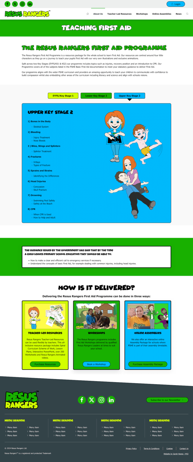 Resus Rangers The Programme