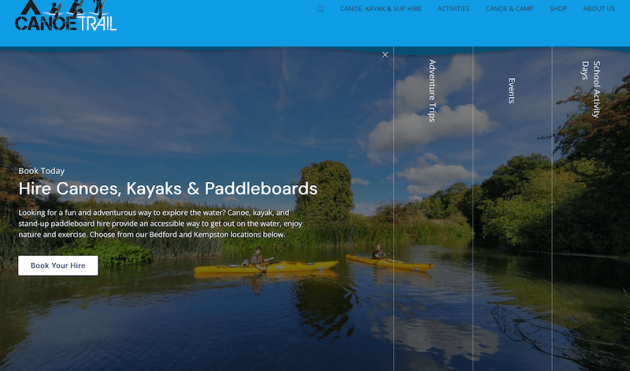 Canoe Trail Hero Accordion Hire