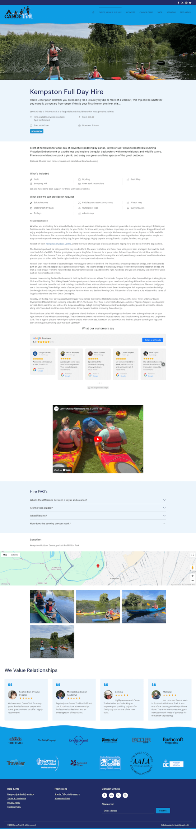 Kempston Full Day Hire